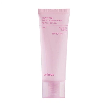 Солнцезащитный крем Celimax Heart Pink Tone Up Sun Cream 40 мл