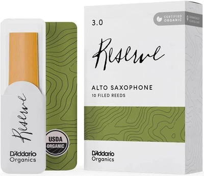 Трость для альт-саксофона D'Addario Organic Reserve - Alto Sax #3.0 - (1 шт)