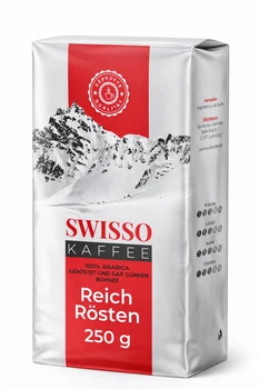 Кава мелена Swisso Reich Rоsten 100% Арабіка 250 г