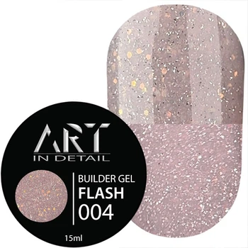 Гель для нарощування нігтів ART Builder Gel FLASH №004 15 мл