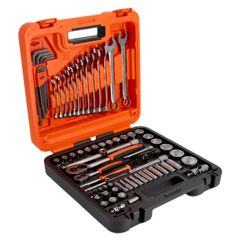 Набір торцевих головок та біт Bahco S98MC1H 1/4" та 1/2" 98 предметів (S98MC1H)
