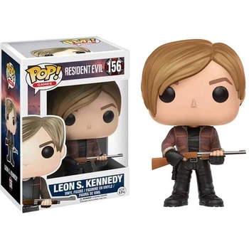 Фигурка Funko Pop Леон Кеннеди - Leon Kennedy №156 10 см Resident Evil Обитель зла Фанко Поп