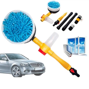 Щетка для мытья автомобиля MAG 764 Water Blast Cleaner Roto Brush насадка для шланга вращающаяся