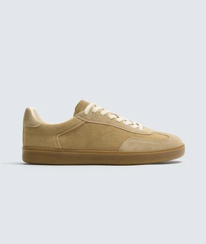 Кросівки Zara замшеві бежевий 2288/620/107 44