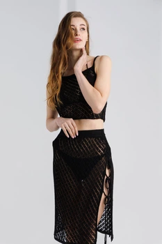 Топ пляжный женский 2401-1-К 2401-1-К L Черный (2000990356512S) shop (2000990356512)