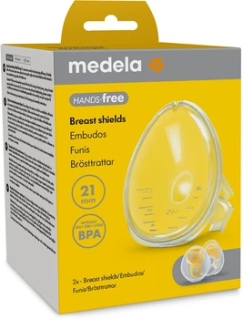 Lejek do laktatorów Medela Hands-free 21 mm 2 szt (7612367084543)