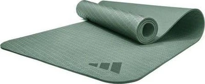 Коврик для йоги Adidas Yoga Mat зеленый Унисекс 183 х 61 х 0,6 см