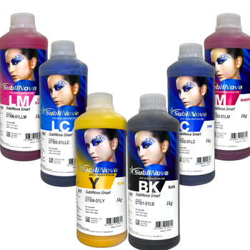 Комплект сублімаційного чорнила InkTec, серія: SubliNova Smart, 6 кольорів – 1л