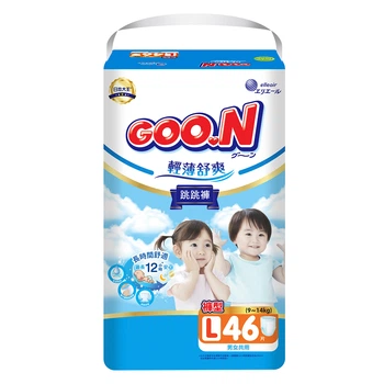 Трусики-підгузки Goo.N Slim & Comfortable (розмір 4(L), 9-14 кг, 46 шт) (4902011840674)