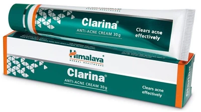 Анти акне крем Himalaya Clarina 30г | Anti_Acne Cream | Для чутливої шкіри, очищення та догляду, щоденного догляду та свіжості