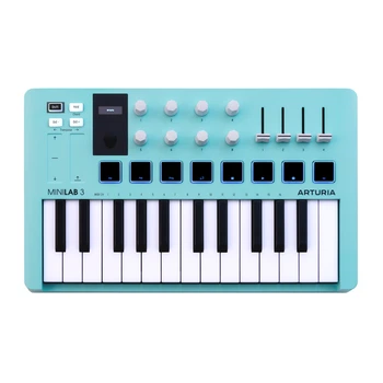 MIDI-клавіатура Arturia MiniLab 3 (Aquamarine)