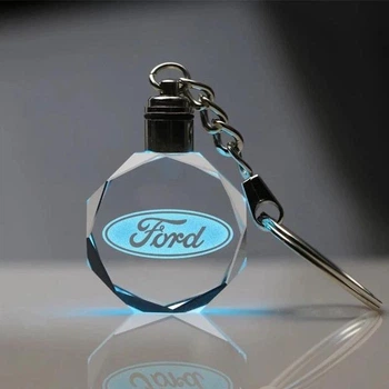 Брелок для ключей с логотипом Форд Ford с подсветкой