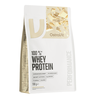 Протеїн Whey Protein 100% OstroVit 700 гр смак Білий шоколад