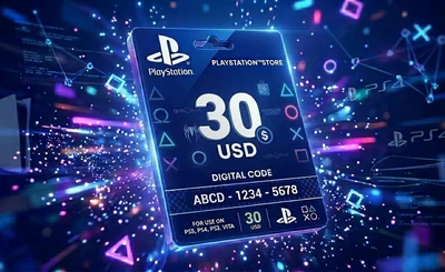 Карта пополнения Playstation PSN Gift Card 30 USD
