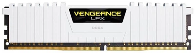 Модуль памяти Corsair DDR4 16gb Vengeance LPX White 3200 Mhz (CMK32GX4M2E3200C16W 1of2) Б/у