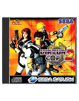 Игра Sega Saturn Virtua Cop 2 Jewel Case Europe Английская Версия Б/У
