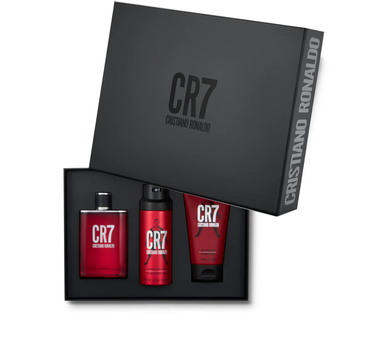 Набор Cristiano Ronaldo CR7 Gift Set Туалетная вода 100 мл + Гель для душа 150 мл + Дезодорант 150 мл