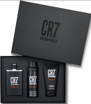 Набор Cristiano Ronaldo CR7 Game on Gift Set Туалетная вода 100 мл + Гель для душа 150 мл + Дезодорант 150 мл