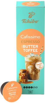 Кофе в капсулах Tchibo Cafissimo Caffitaly Espresso ButterToffee