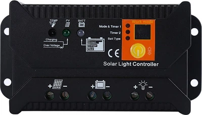  Solarny regulator ładowania AZO Digital PWM SOL-20S 12/24 V - 20 A (AZO00D1242)