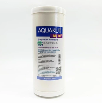 Картридж из гранулированного активированного угля AquaKut FCCA BB 10" 4 1/2"