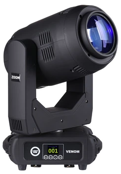 Світлодіодна голова Light4Me рухома Venom zoom 350 (5908249809888)