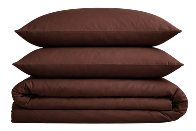 Комплект постельного белья Mirson King Size Бязь Premium 19-1217 Chocolate perla 220х240 (2200001172012)