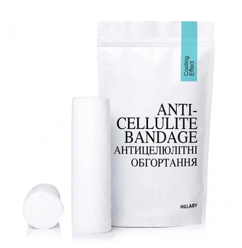Антицелюлітні обгортання з охолоджувальним ефектом Hillary Anti-cellulite Bandage Cooling Effect