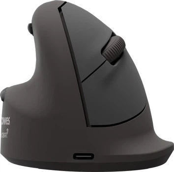 Mysz Fellowes Breyta Plus+ Vertical Mouse Large Left Wireless/Bluetooth/USB Black (100143584)