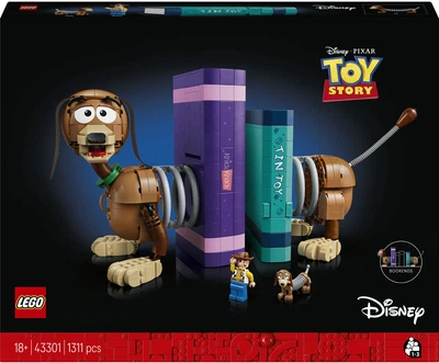 Конструктор LEGO Disney Pixar Книжные подставки «Собачка Спиралька» из «Истории игрушек» 1311 деталей (43301)