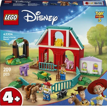 Конструктор LEGO Disney Pixar Конное ранчо Блэйза 209 деталей (43304)