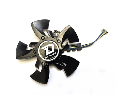 Вентилятор кулер для видеокарты DATALAND Powercolor R9 380 370 285 (orgnl) Apistek GA81O2U (№506.01)
