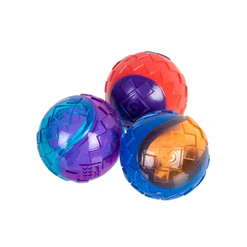 Игрушка для собак GiGwi Ball Три мяча с пищалкой, резина, 5 см (2323)