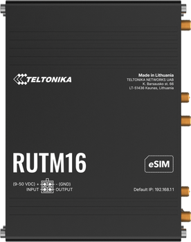 Router Teltonika RUTM16 4G (RUTM16000000)