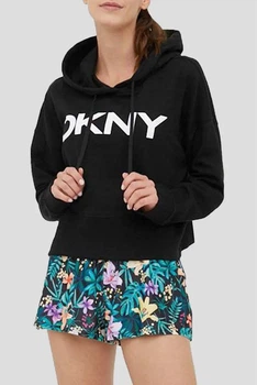 Жіноче чорне худі DKNY L DP1T8642