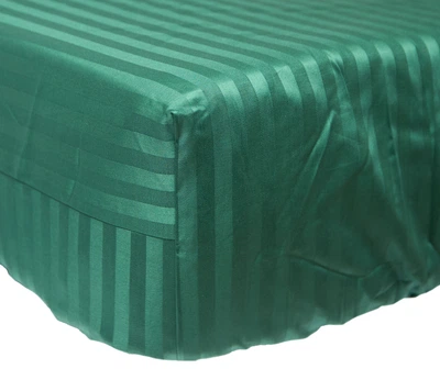 Простынь на резинке Moon&Star Stripe Verdant Satin Stripe 160х200х20 см (MS-850005614)