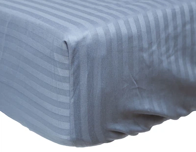 Простынь на резинке Moon&Star Ocean Steel Satin Stripe 200х200х25 см (MS-850005758)