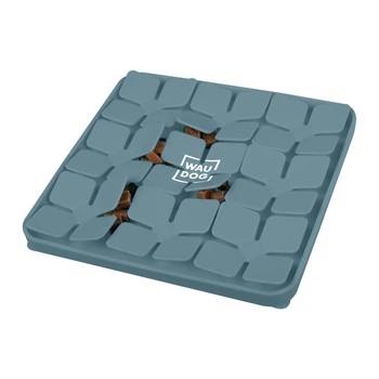 Коврик для поиска корма WAUDOG Silicone, 205х205х17 мм, серый