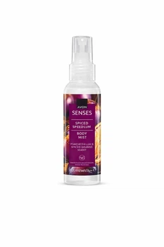 Освежающий лосьон-спрей для тела Avon Senses «Пряная слива», 100 мл
