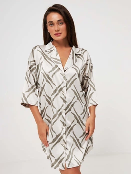 Нічна сорочка жіноча BARWA garments 349 M Оливкова (2110003492141)