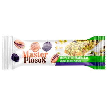 Батончик гранола з фісташками Master Pieces 27 г (21523946)