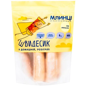 Млинці з сиром та апельсином Швидесик 400 г (21525692)