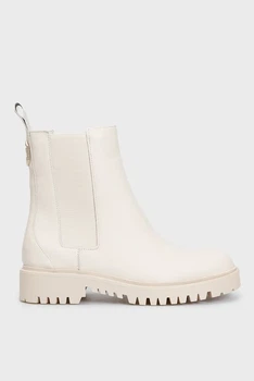 Жіночі білі шкіряні челсі OAKESS Guess 39 FL7OAKLEA10