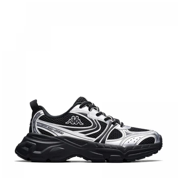 Чоловічі кросівки Kappa Back To Back Thunder Black/Metallic Silver 40 Чорний K0GW5MC30CA-990