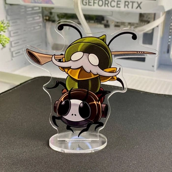 Акриловая Фигурка Полый Рыцарь — Искра Возрождения , Hollow Knight — Spark of Rebirth , Гармонд и Заза , Garmond and Zaza 10 см