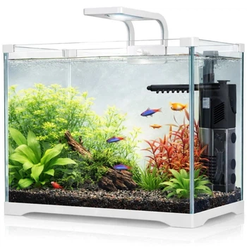 Аквариум, комплект Kruger Meier Shrimp!One Pro 50 белый, 25 л. 34,5x20,5x27 см