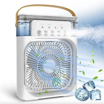 Кондиционер портативный переносной с резервуаром 500мл Artic Air Cooler Fan ICE Белый