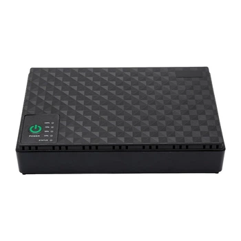 ДБЖ Andes DC10 для WI-Fi роутера 5V 9V 12V 10400mAh Black із захистом від короткого замикання