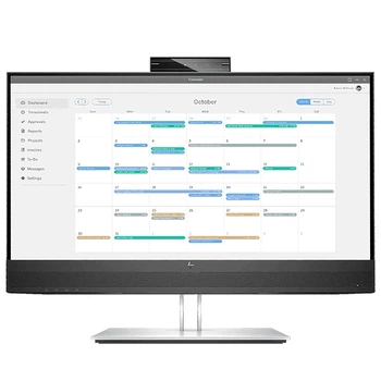 TFT 23.8' HP E24mv G4, IPS, HDMI, VGA, DP, USB, Cam, HAS, Pivot, колонки, сріблястий