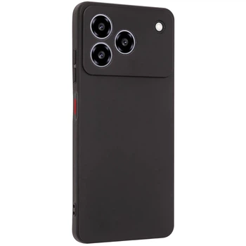 Чорний силіконовий чохол Epik із захистом камери на ZTE Blade A76 (Чорний) (245520)